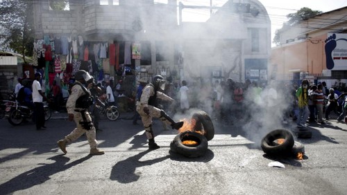 Haïti : des milliers de manifestants réclament l’annulation de la présidentielle - ảnh 1